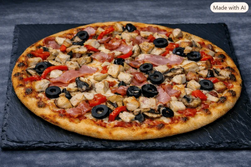 Pizza Mediteraneană