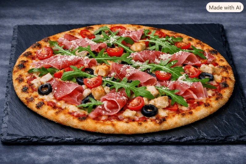 Pizza Prosciutto Crudo
